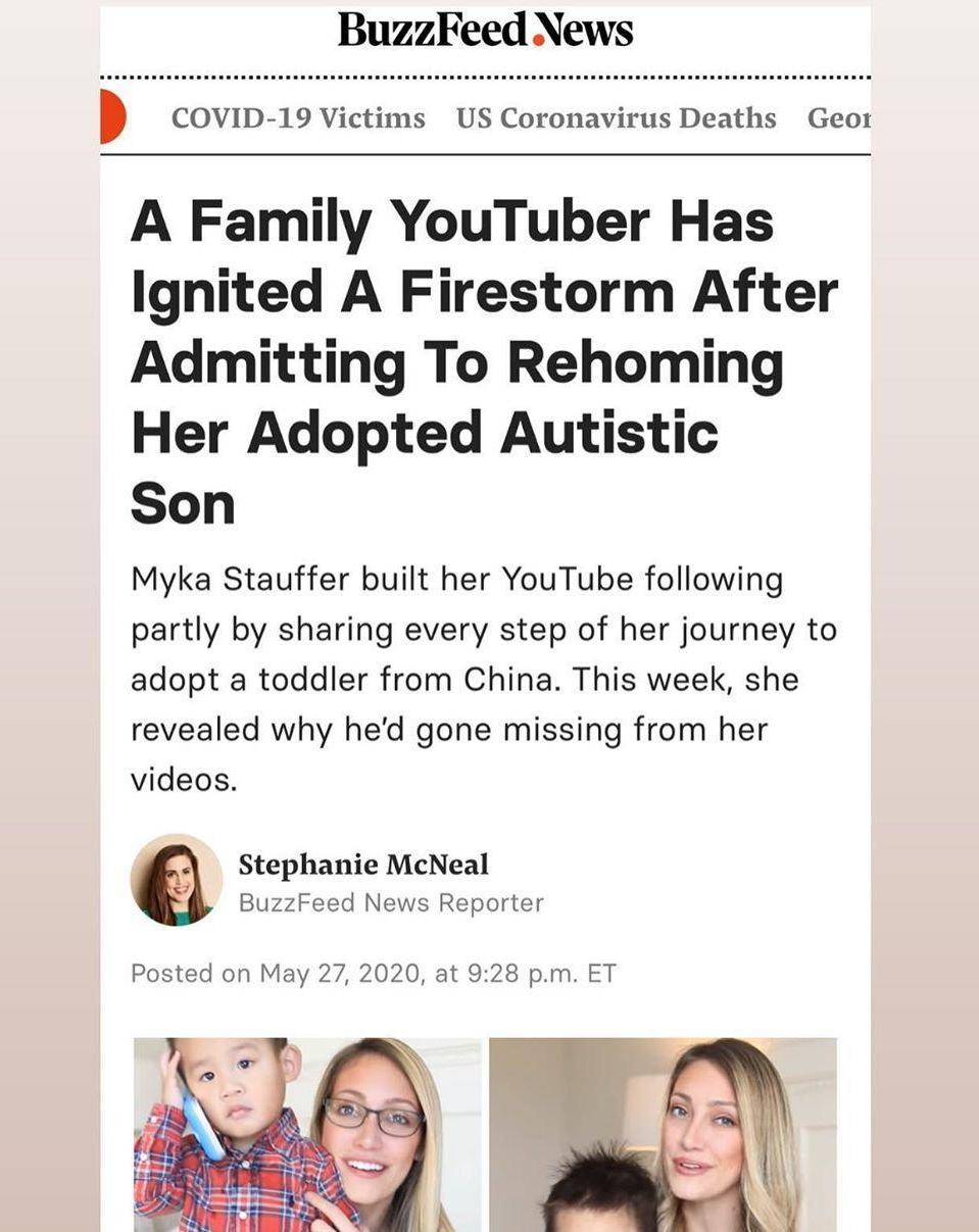 美国网红领养中国残障男孩,疯狂吸血赚钱后就无情抛弃?