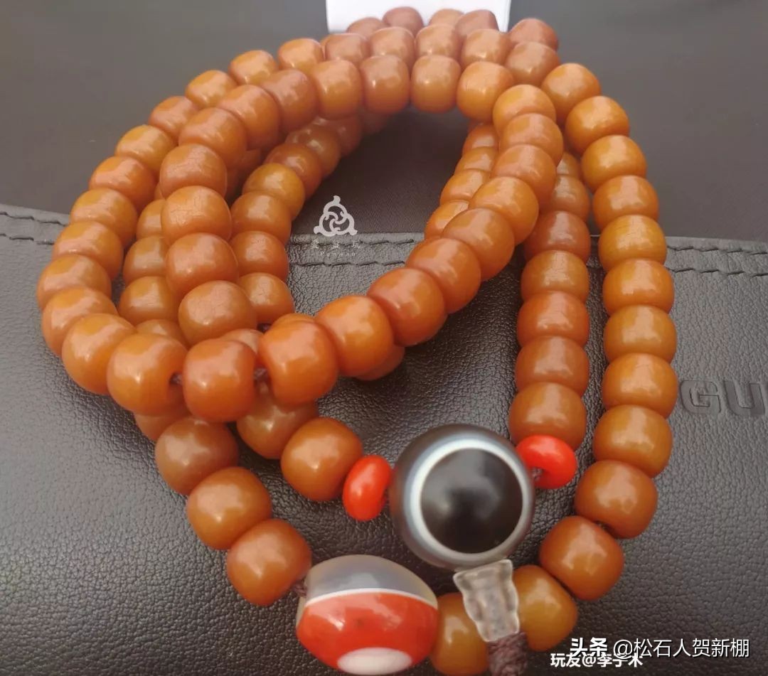 一条菩提根，盘10年，如蜜蜡般漂亮