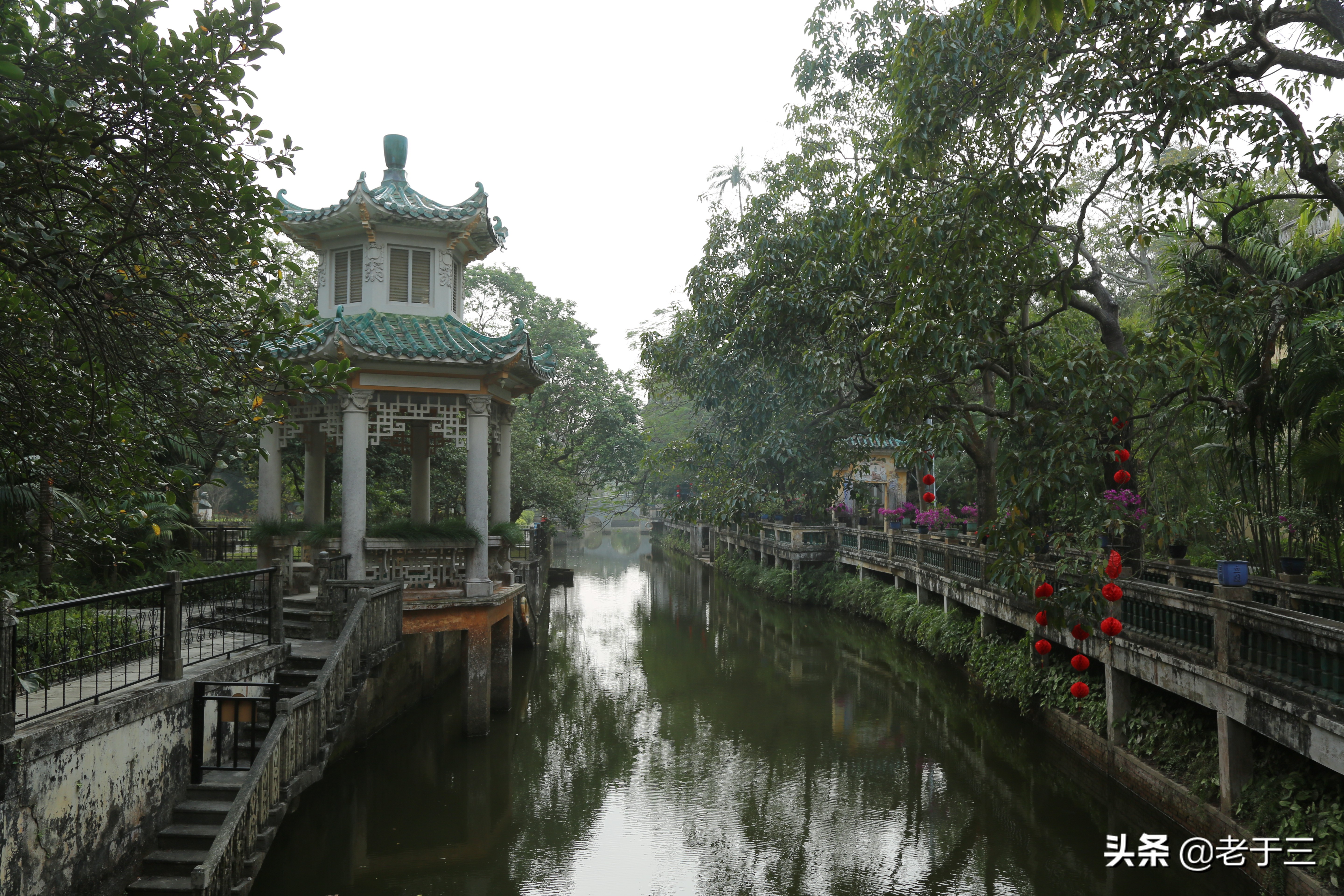 开平立园别墅,开平立园花园景观