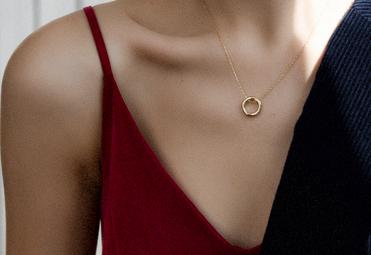 锁骨链显瘦款式,戴了颈链感觉力大无穷