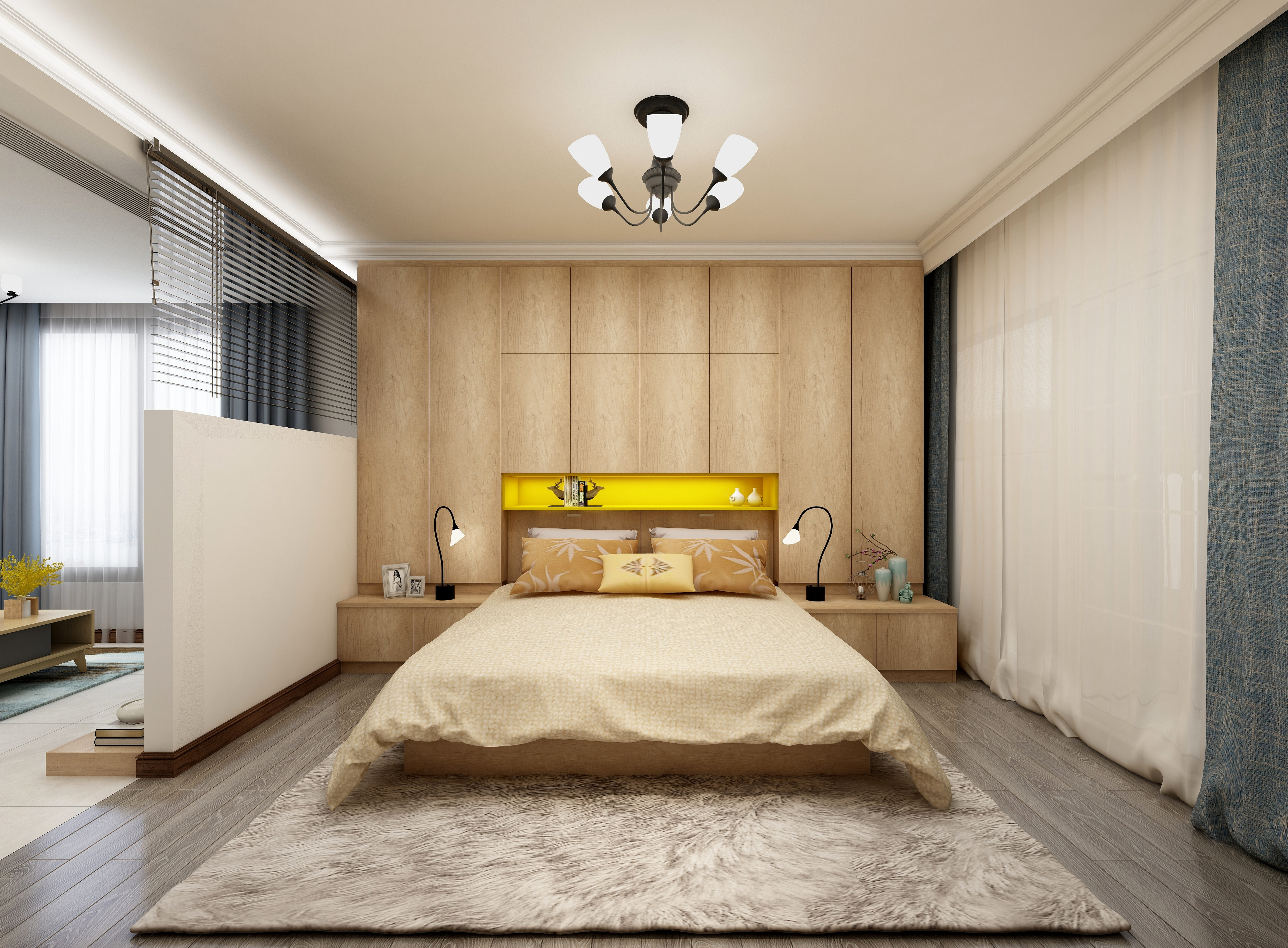 农村房子大门正对房门怎么破解,进门正对门的户型