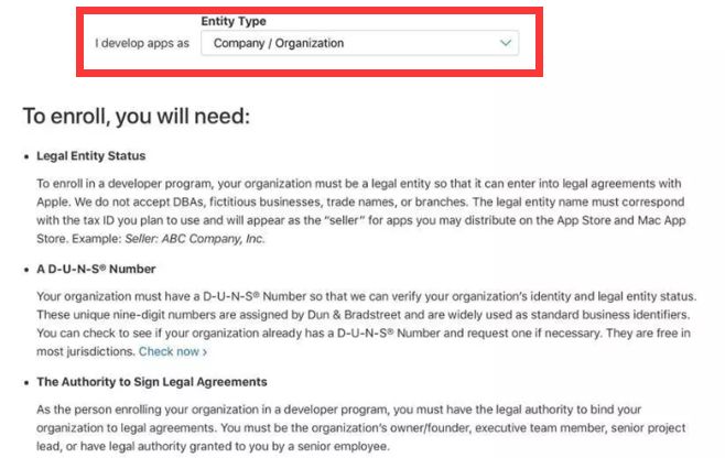最新苹果开发者公司账号注册流程,最新苹果开发者公司账号注册