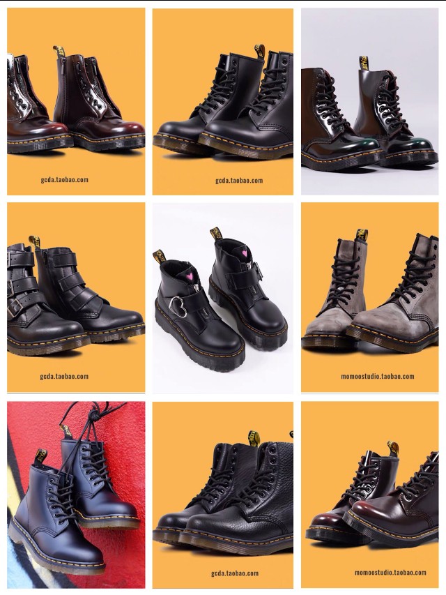 酷帅马丁靴推荐,马丁靴推荐胖mm小个子