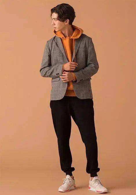 格纹元素西装搭配图,春天格纹西装搭配大全