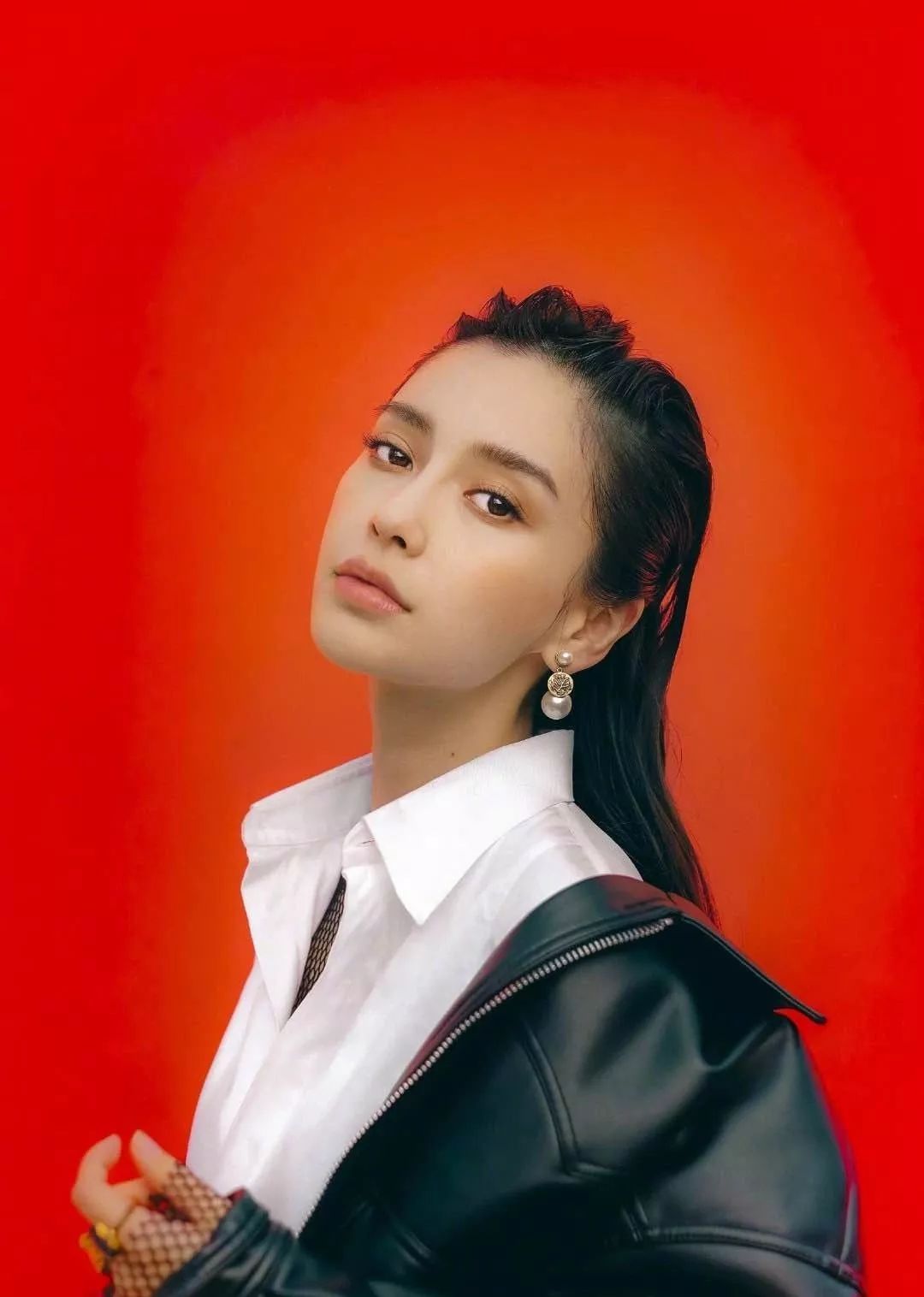 angelababy真的白吗,angelababy吃不胖的原因