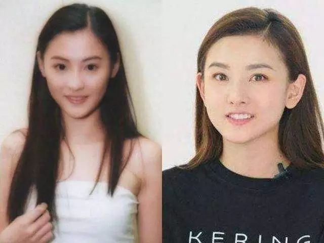 张柏芝是怎么化妆的,张柏芝化妆和不化妆的区别