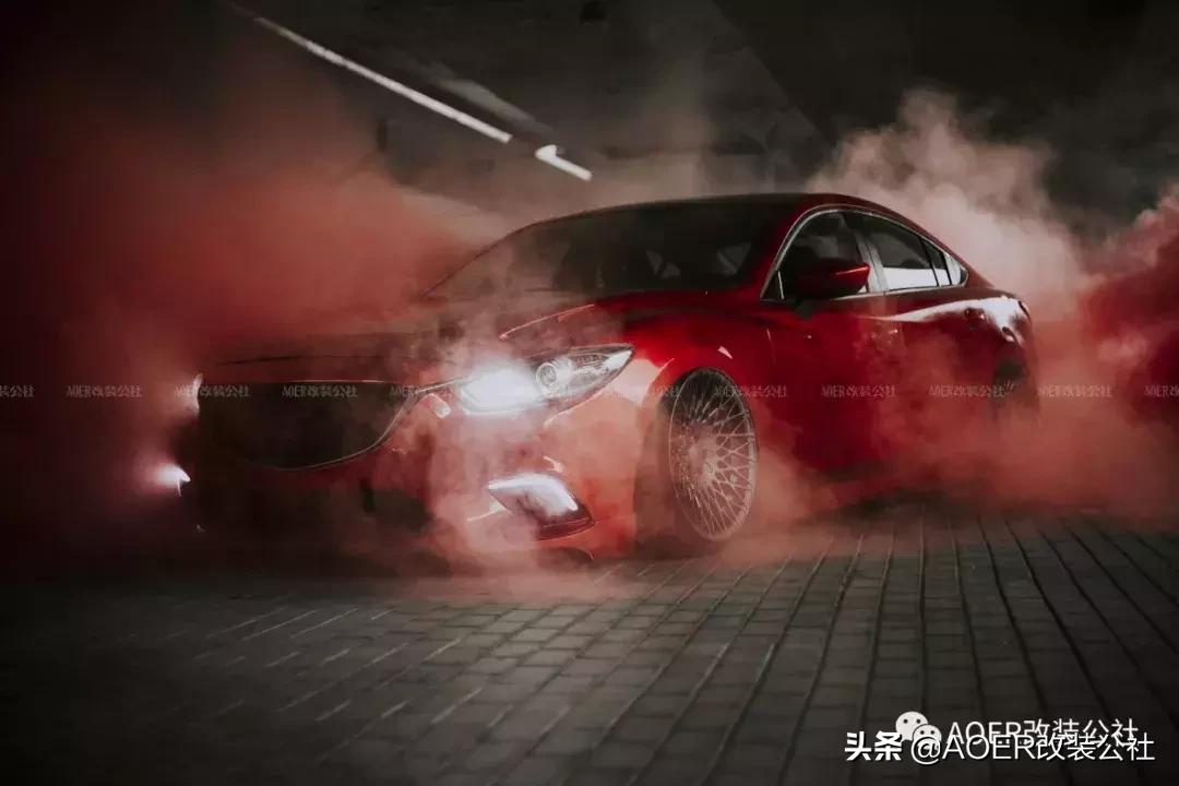 改装分享-「马自达6阿特兹」-绝地武士效果爆炸