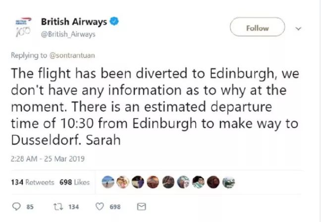 英国航空现状如何,英航飞机飞错目的地