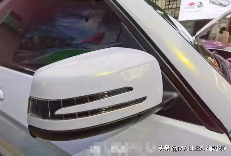 奔驰glk300改色双拼,奔驰glk300最美改色