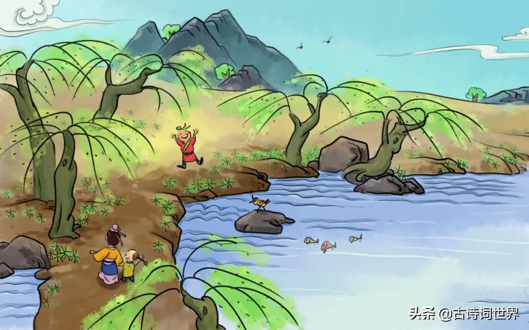 古代写女童可爱的古诗,赞小孙女可爱的古诗