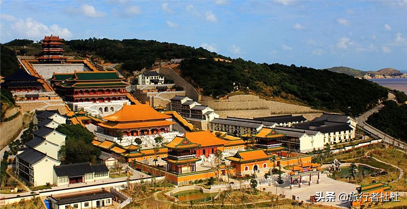 普陀山海天佛国九华山莲花佛国,普陀山下海天佛国