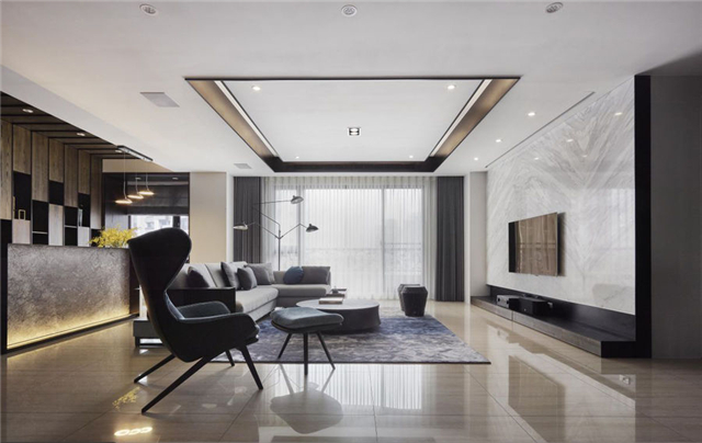 现代简约别墅室内效果图大全,现代别墅空间图片大全