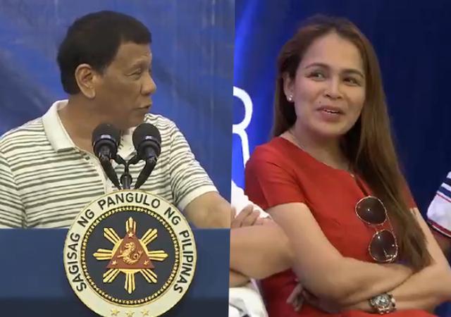 杜特尔特市长,杜特尔特对女市长的评价