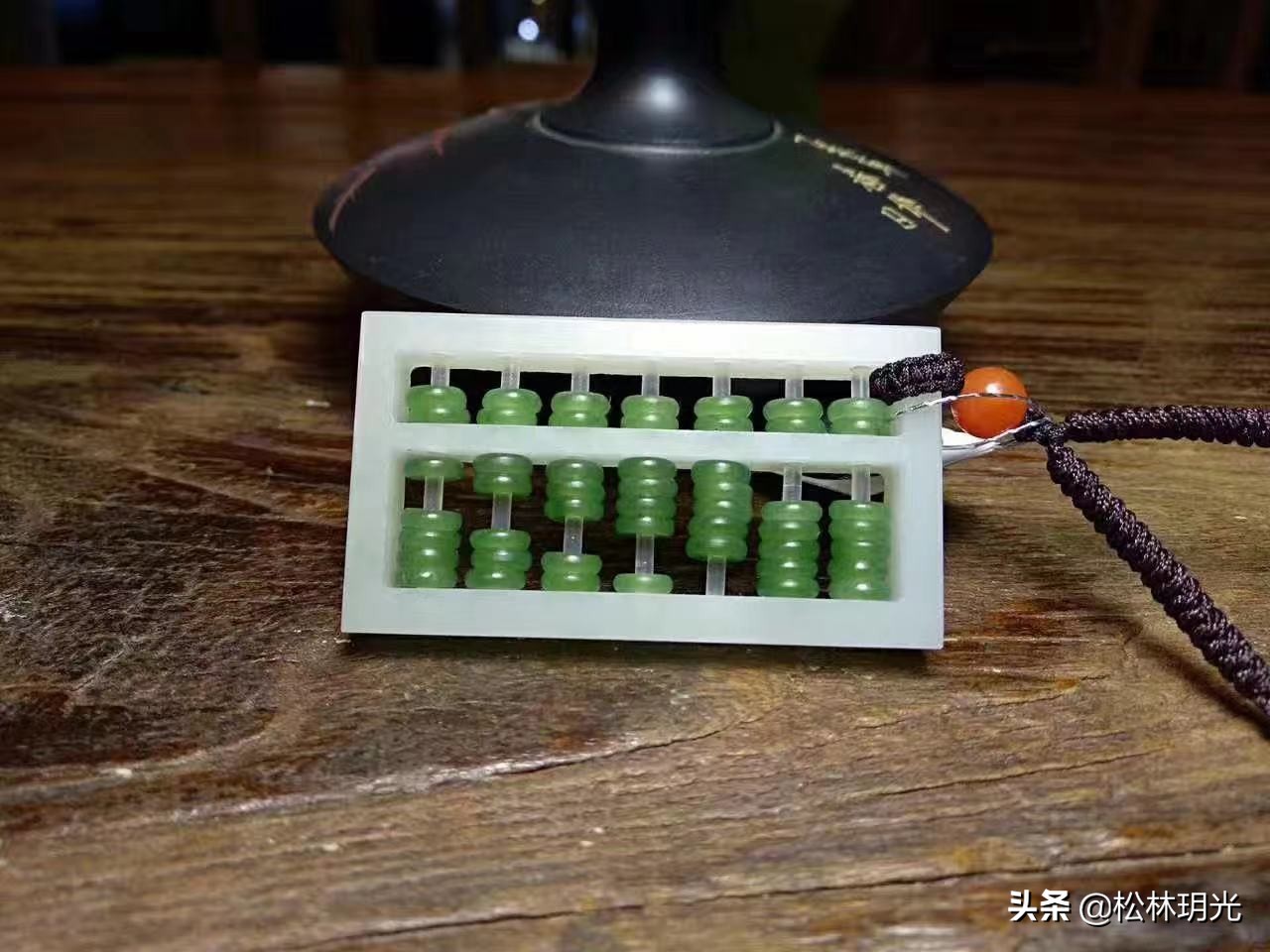 玉石算盘雕刻步骤图,玉石雕刻之算盘寓意