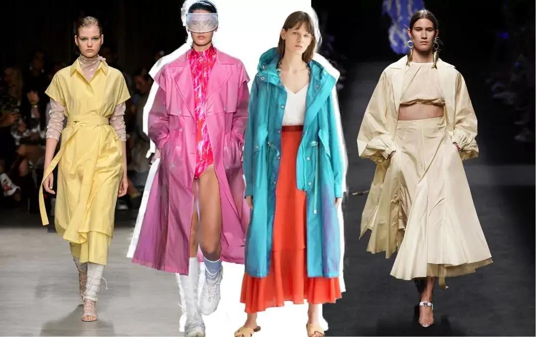 2020秋冬风衣流行趋势图,2020年风衣中长款