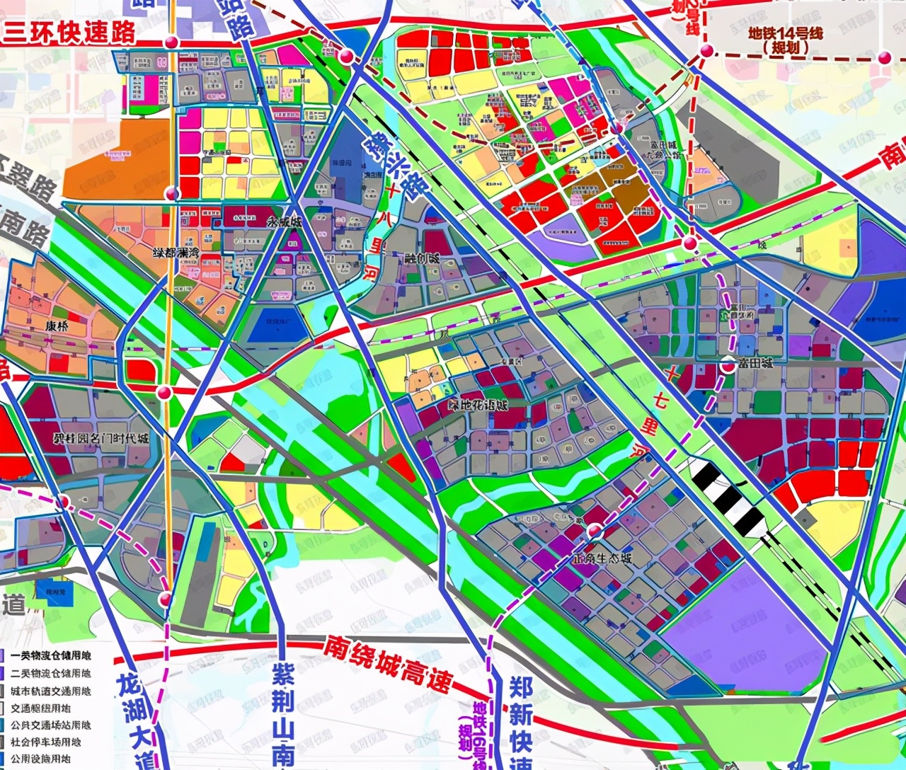 郑州管南腾飞路南延工程,郑州市管南片区未来发展潜力