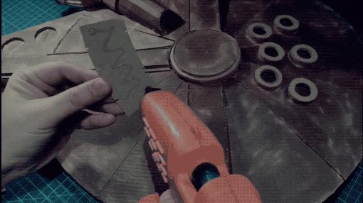 钢铁侠头盔纸板教程,钢铁侠头盔用纸箱做