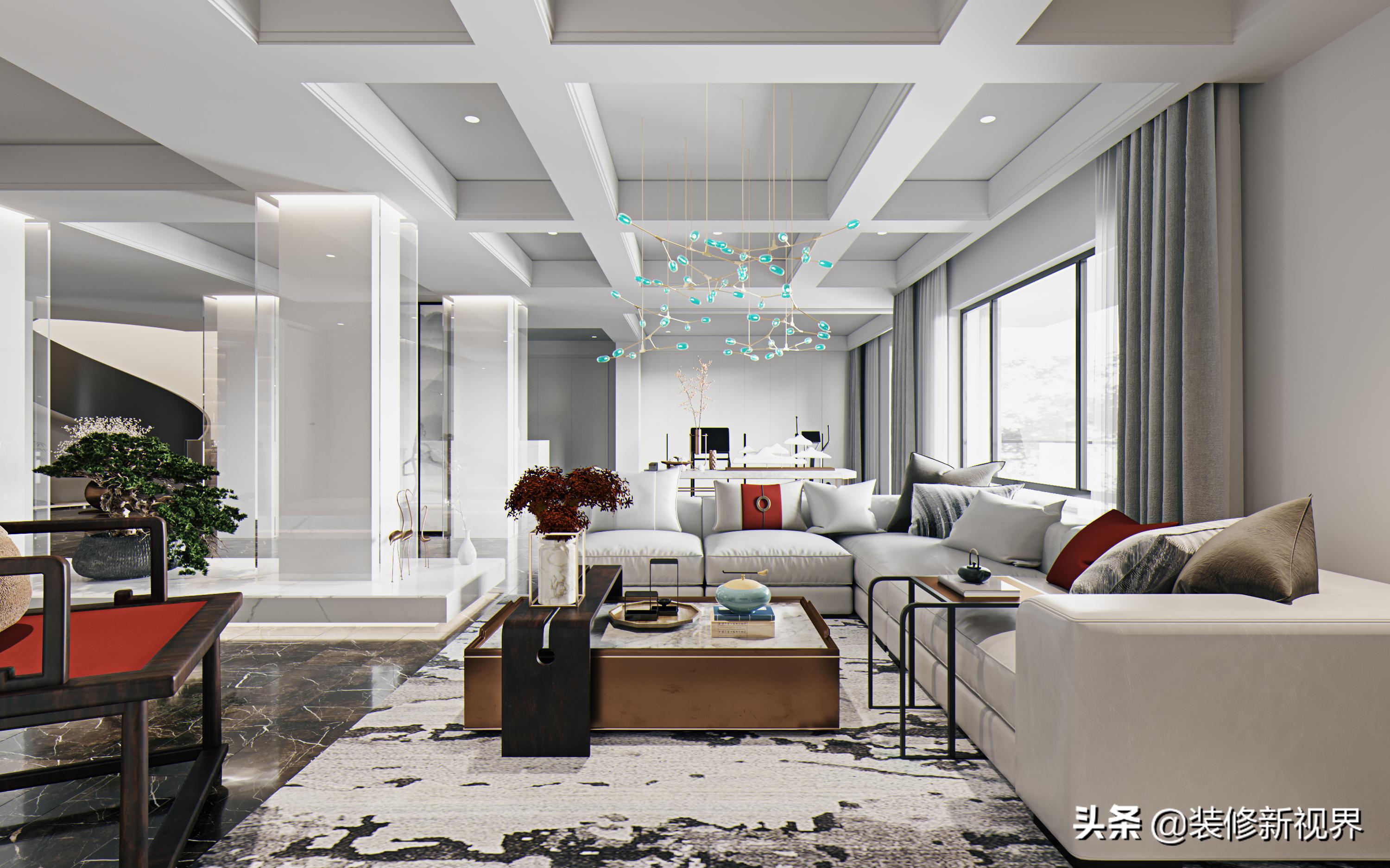 「新中式」雾里看花，白里透红，方寸之间，自成一画