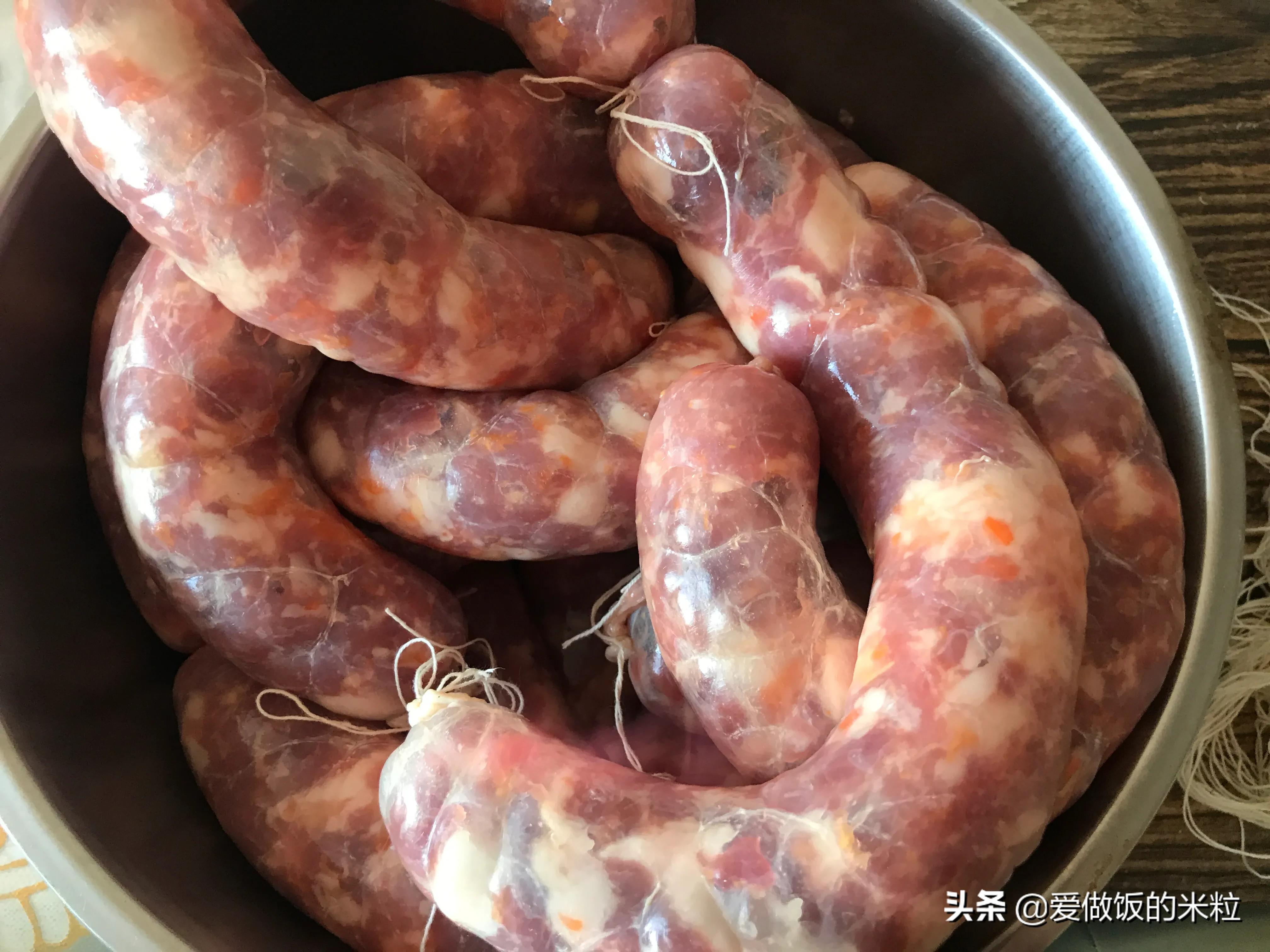 正宗的腊肠配方,正宗的原味腊肠配方