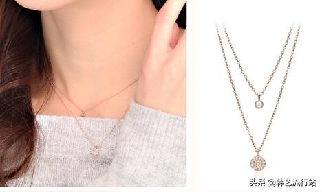 百搭适合夏天戴的项链韩版,超适合夏天戴一款项链