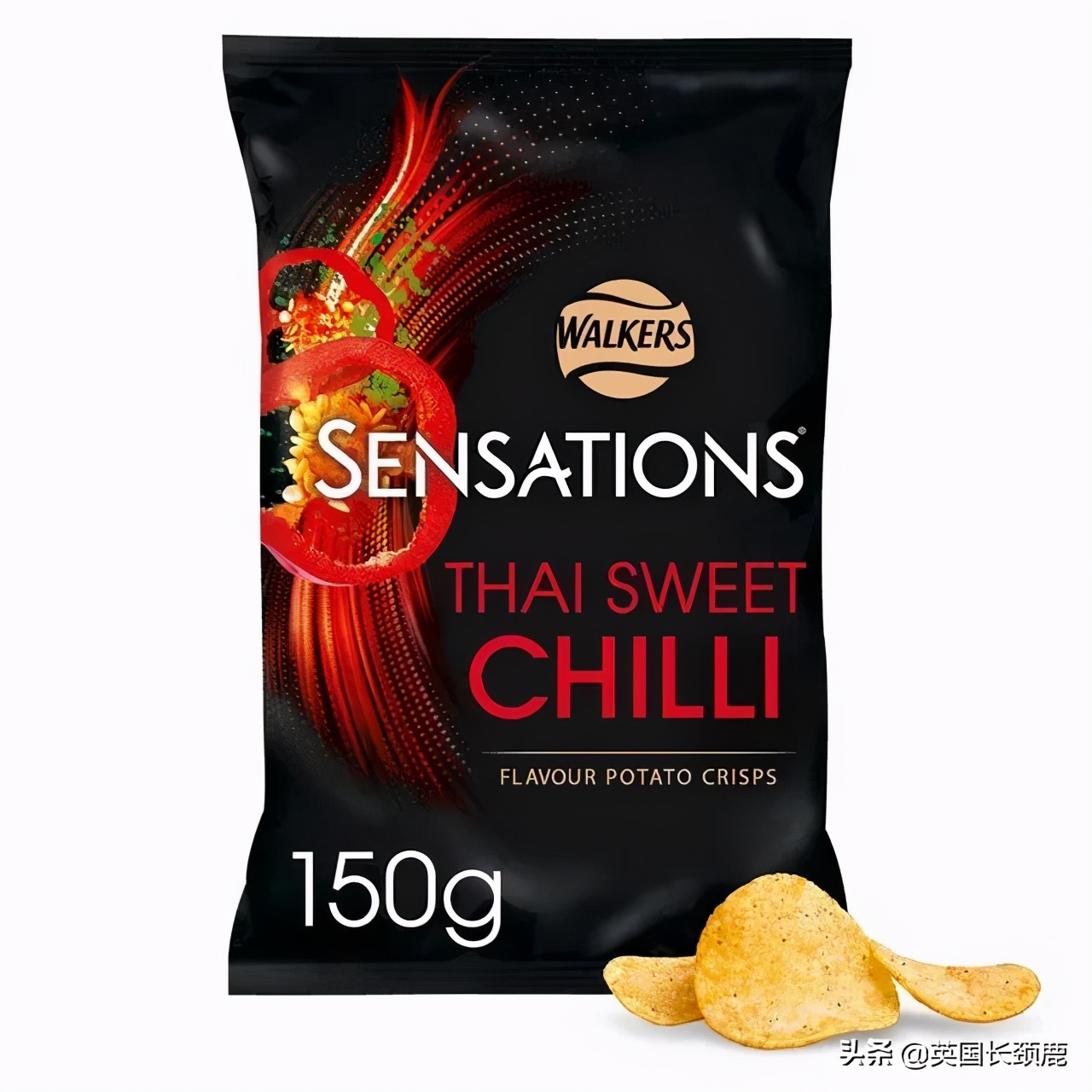 薯片英国,英国薯片泰式甜辣