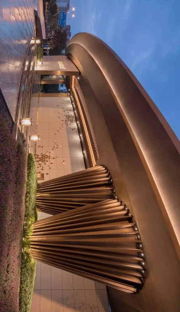 小区大门入口设计二（现代大气简约·新亚洲风格）