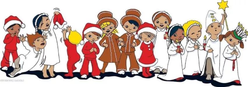 瑞典文化：露西亚节跟阿文学做露西亚猫