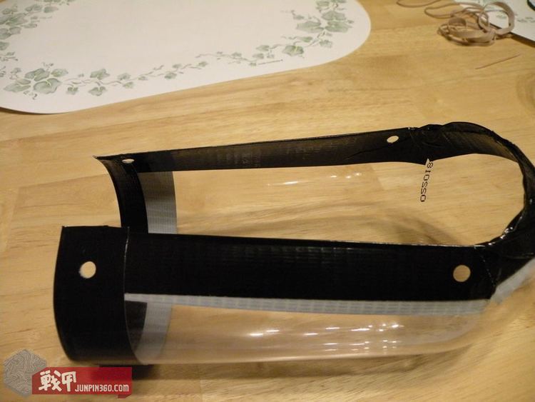 自制防毒面具的做法,自制猪嘴防毒面具