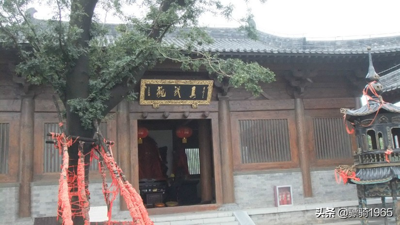 洛阳万安山山顶祖师爷庙骑行,洛阳爬万安山