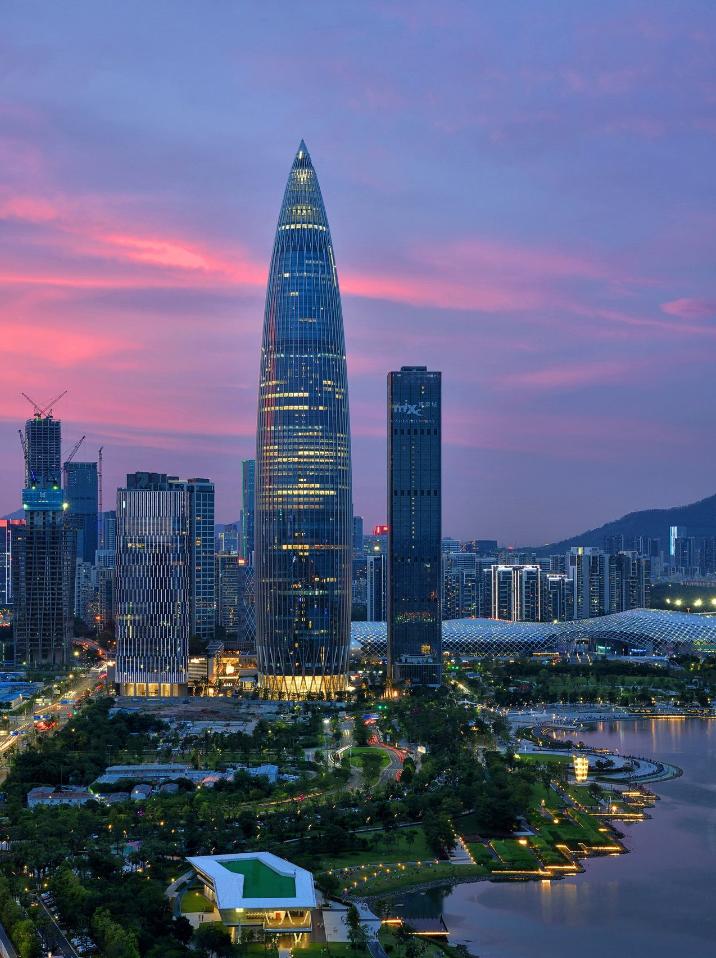 「华润超高层建筑作品」广西第一深圳第三高摩天大厦,项目赏析