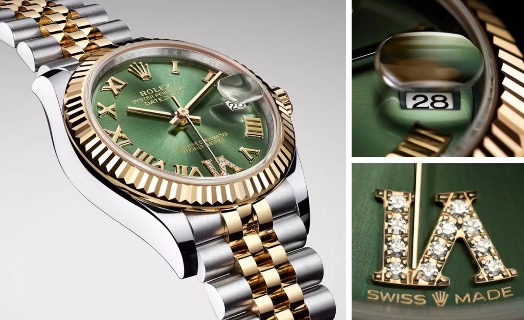 劳力士间金日志手表好看吗,劳力士日志间金表