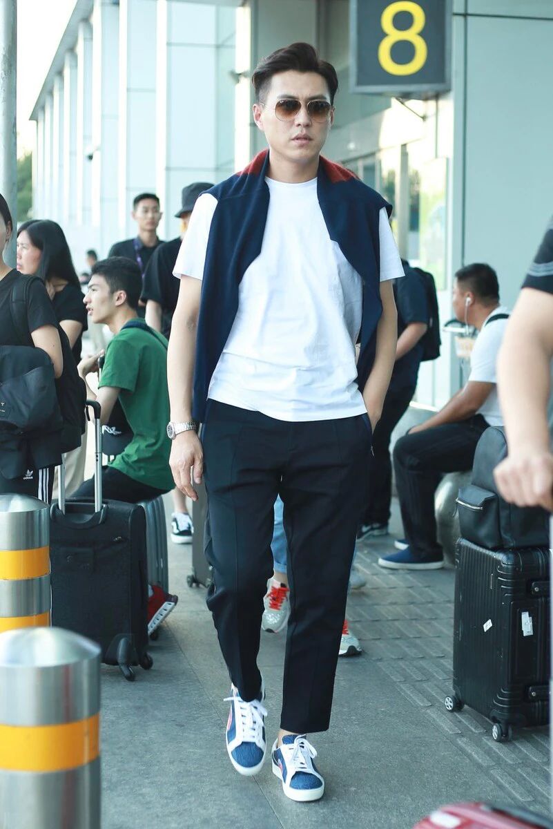 靳东西装穿搭,靳东成熟穿搭