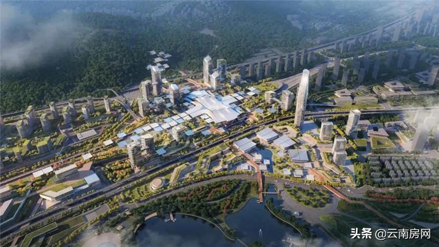 昆明西和所有火车站都不一样,这才是中国TOD的正确打开方式