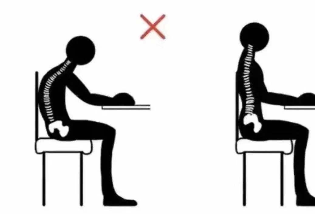 消除圆肩驼背正确坐姿,孩子圆肩驼背体态怎么纠正