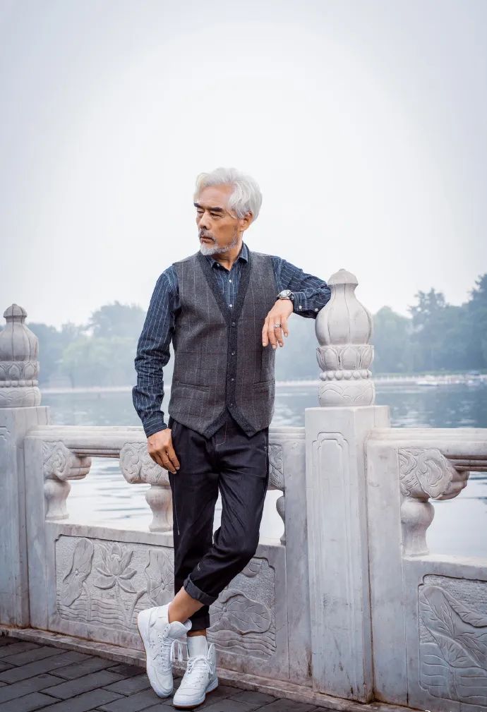 潮爷张双利穿衣搭配,时尚老头张双利