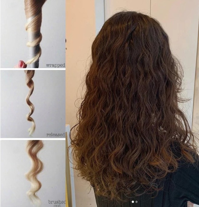 卷发棒夹卷发教程新手,卷发棒使用教学要不要半干