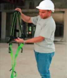 高处作业安全带的拴挂方法是什么,防坠落安全带正确系法