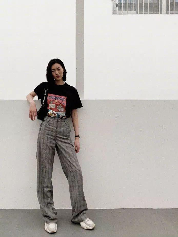 阔脚裤在冬天怎么穿最好看,阔脚裤怎么穿才好看