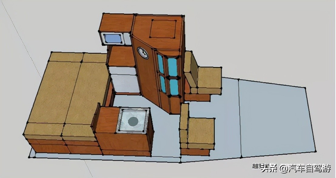 太阳能房车改装效果图,房车自驾游改装最佳方案