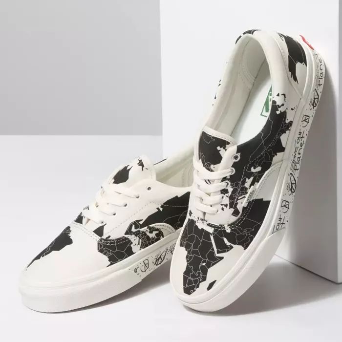 Vans环保联名每款都想要！印满地图