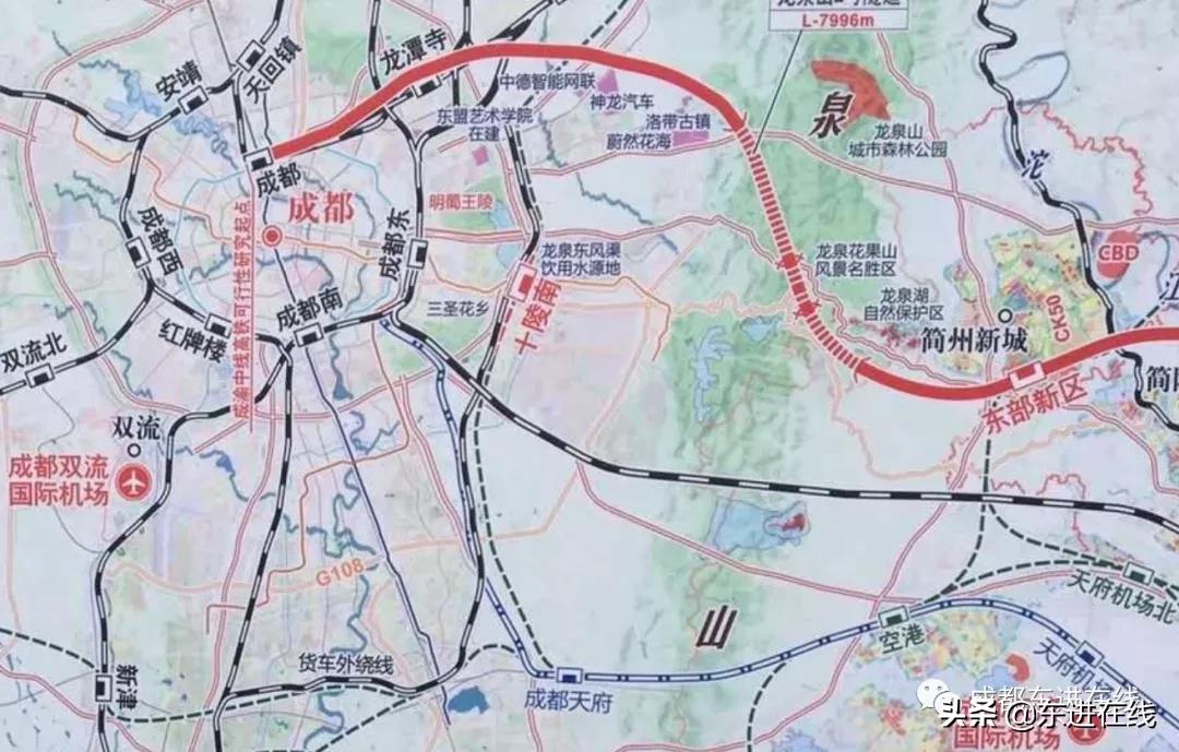 成都东部新区高铁站最新规划图,成都东部新区火车站规划