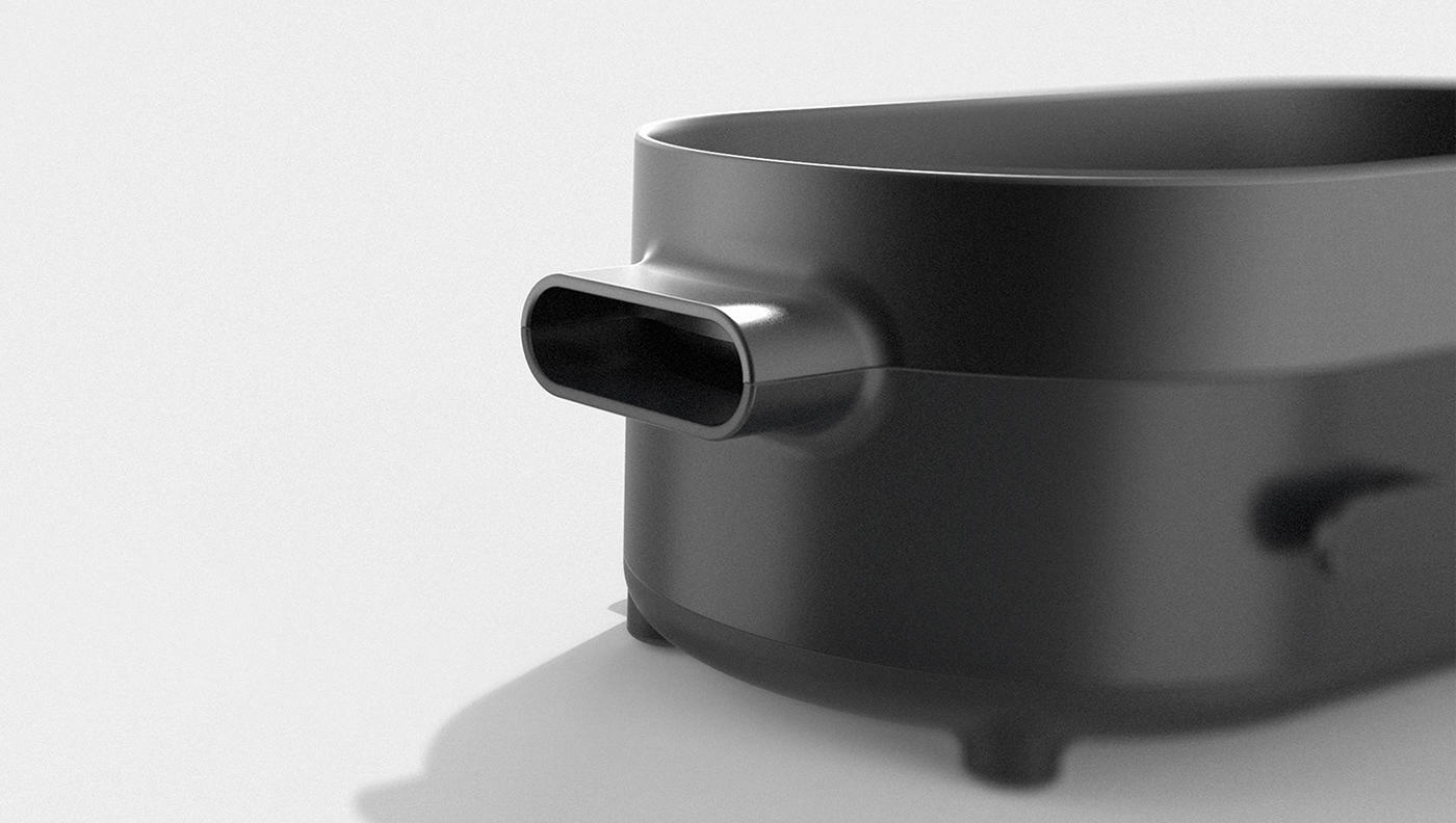 外观设计效果图小家电,电磁炉设计图片大全