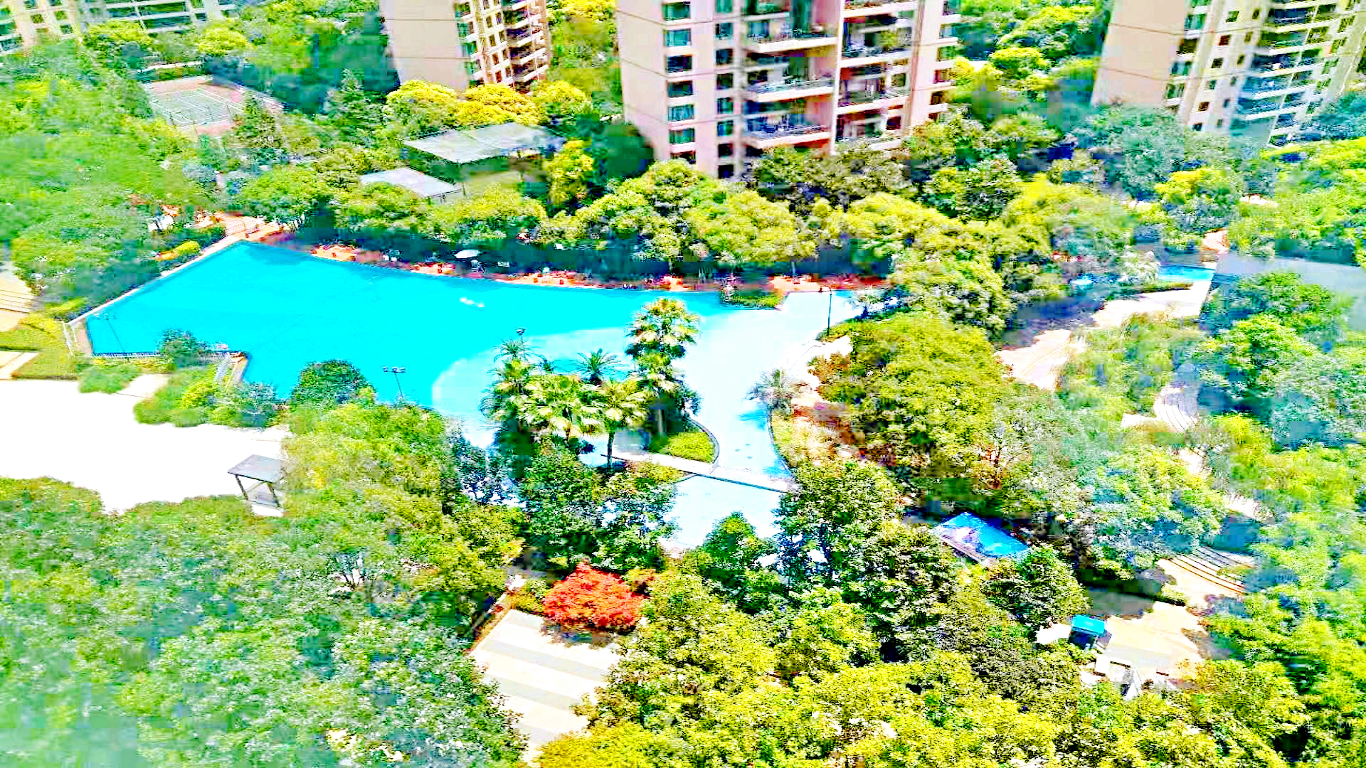 仁恒河滨花园天津景观,仁恒河滨花园二期园林绿化