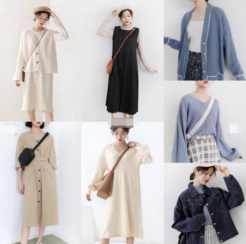 推荐十大女装店铺套装,女装呢子大衣中长款秋冬名媛气质