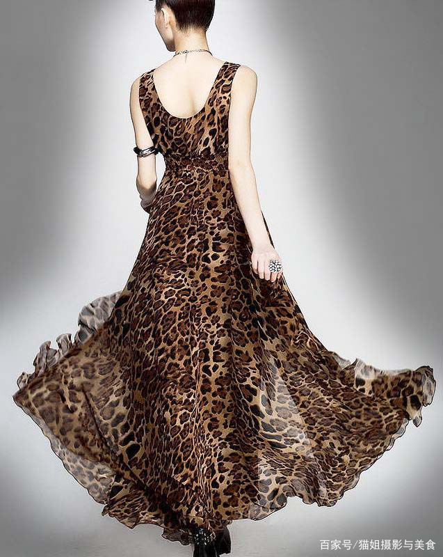 雪纺长裙穿出来飘飘欲仙淑女控不得不看要聚焦眼光就这样穿