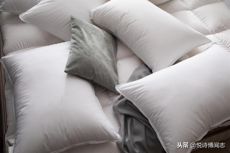 全棉羽丝绒枕芯生产厂家,全棉高回弹羽丝绒枕头枕芯