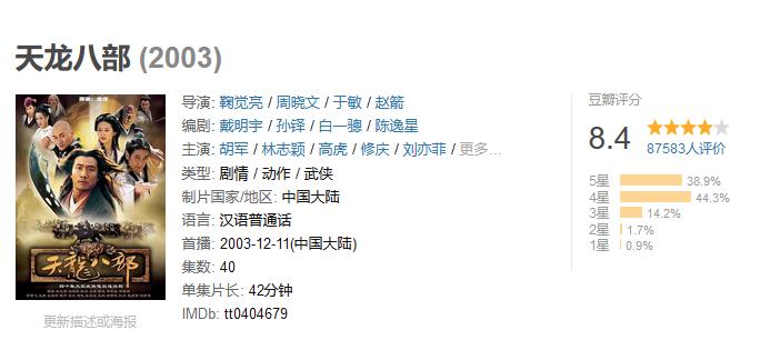 黄日华版天龙八部有哪些明星,黄日华版天龙八部扮演者现状