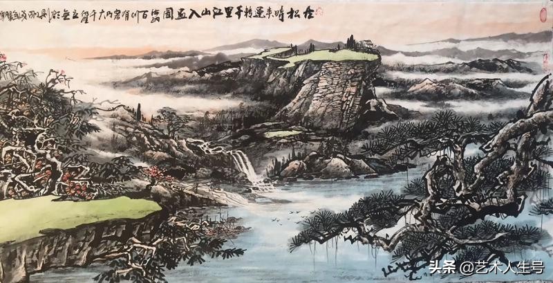 积墨黄山最知音,禅道文武修全能——记著名画家龚前进