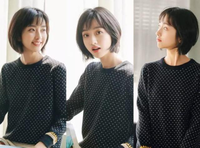 小圆脸难看怎么办,小圆脸黑长直发型