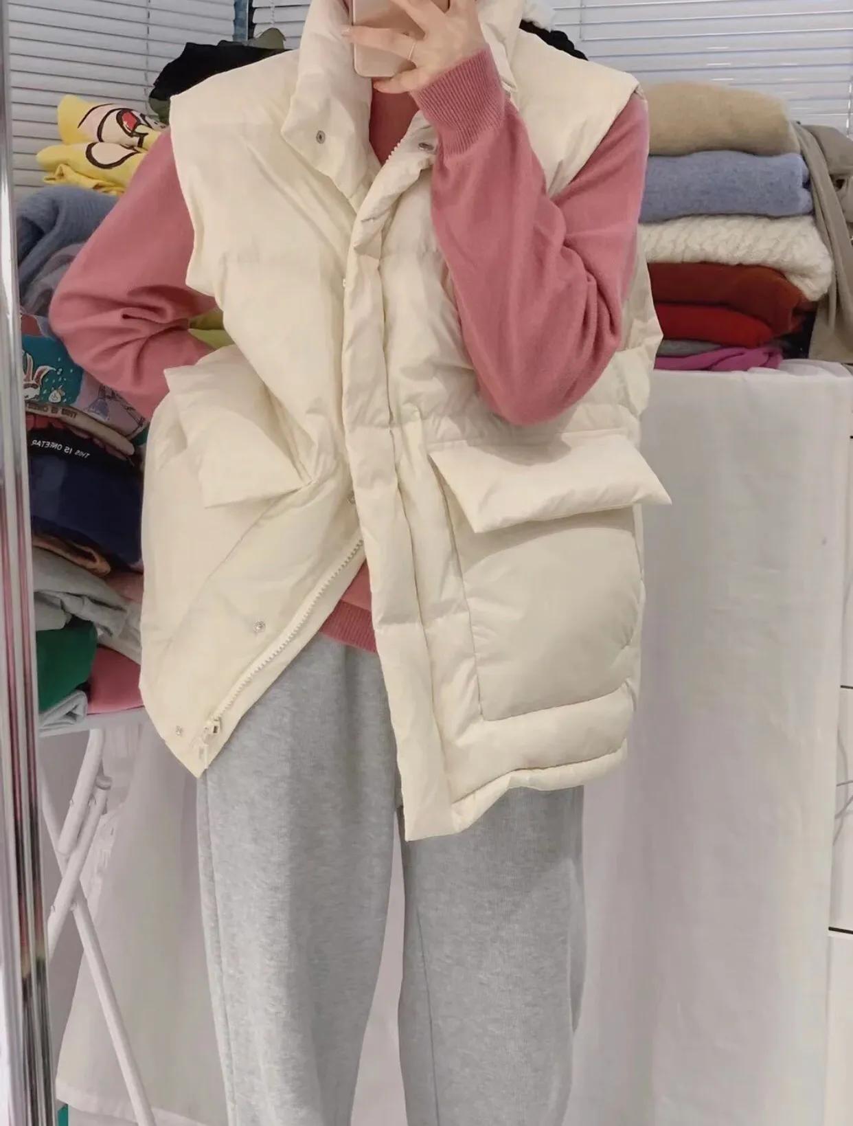 羽绒马甲好搭配吗,羽绒马甲该怎么穿好看